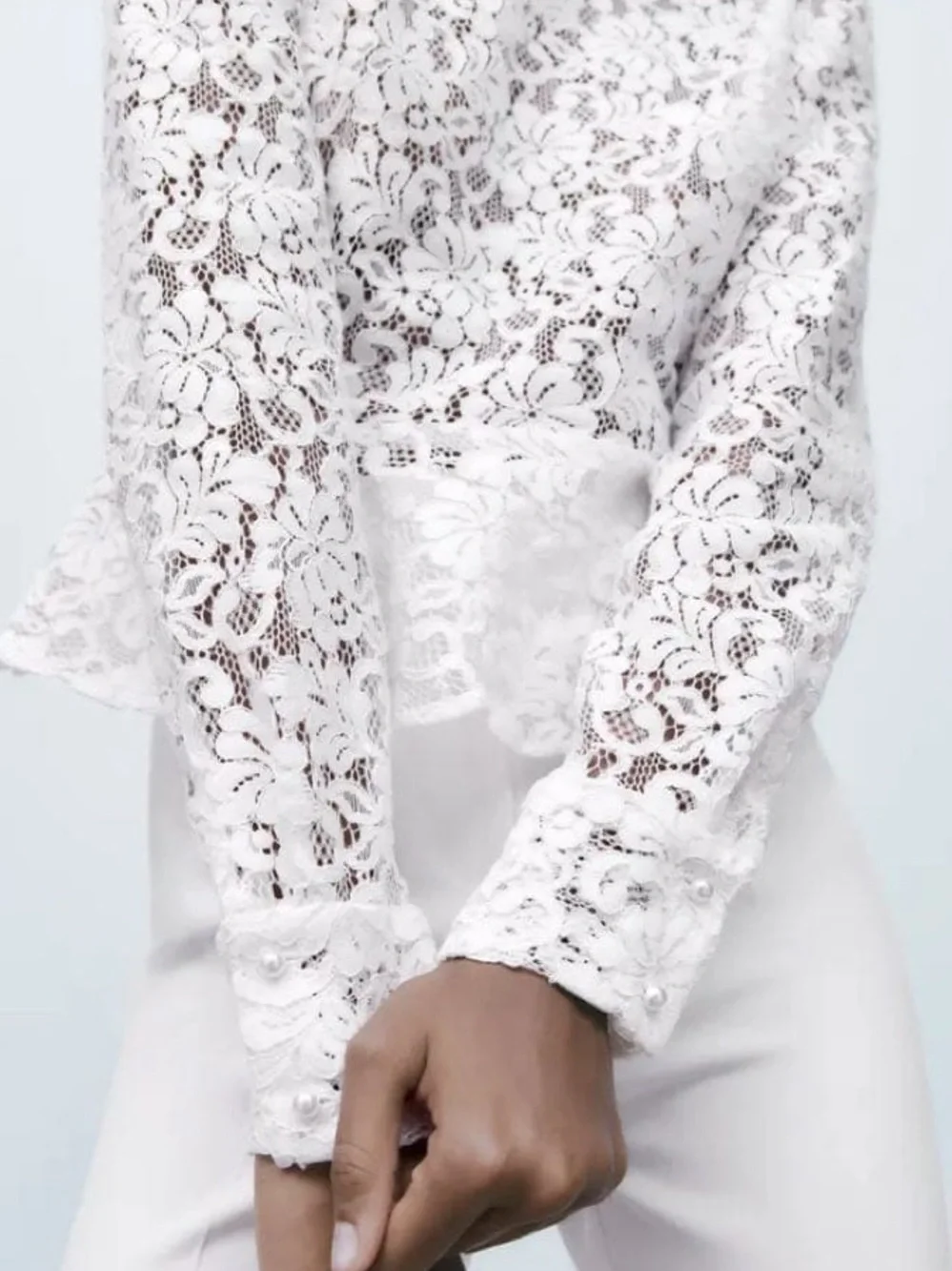 Zara sheer floral
